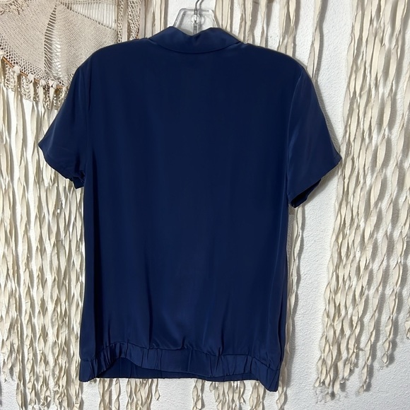 Tommy Bahama Navy Silk June Polo Size Small - Picture 8 of 12